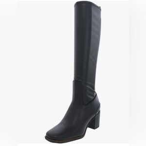 SARTO By Franco Sarto Black Knee High Block Heel Boots